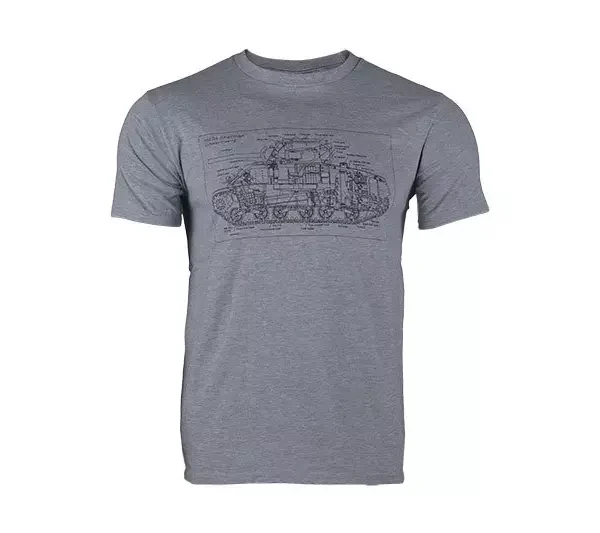 asgbox.pl - Koszulka Military Culture T-Shirt - Type C - Compet Grey