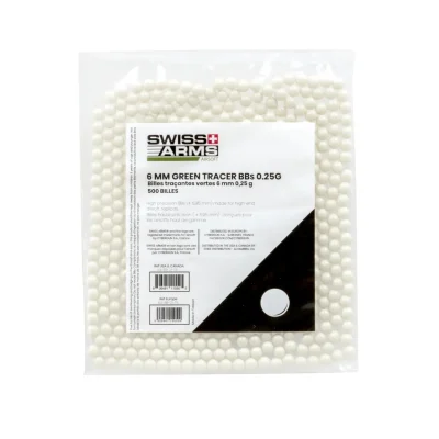 asgbox.pl - Kulki Tracer Swiss Arms 0.25g 500 szt. zielone
