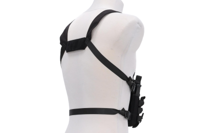 Kamizelka taktyczna typu Chest Rig Specna Arms Tactical Adaptive Czarna - obrazek 4