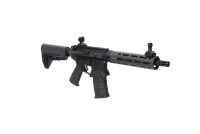 Karabinek ASG King Arms x Lancer Systems L15 LCH7 8" Real Carbon Czarny - obrazek 3