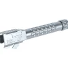 asgbox.pl - Aluminiowa lufa zewnętrzna 5KU do replik Umarex G19 GBB Jasno Szara
