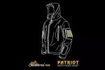 Bluza polarowa Patriot - czarna - obrazek 3