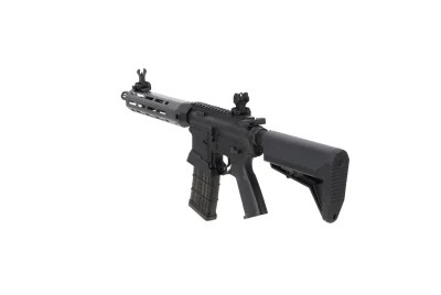Karabinek ASG King Arms x Lancer Systems L15 LCH7 8" Real Carbon Czarny - obrazek 4