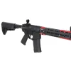 Karabinek ASG King Arms x Strike Industries Sentinel GRIDLOK® 11" Aster SE ETU Czarno-czerwony OD-G-KIA-01-049044-00 asgbox.pl