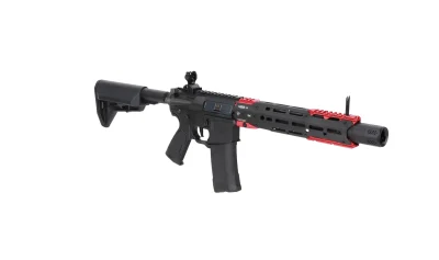 Karabinek ASG King Arms x Strike Industries Sentinel GRIDLOK® 11" Aster SE ETU Czarno-czerwony - obrazek 5