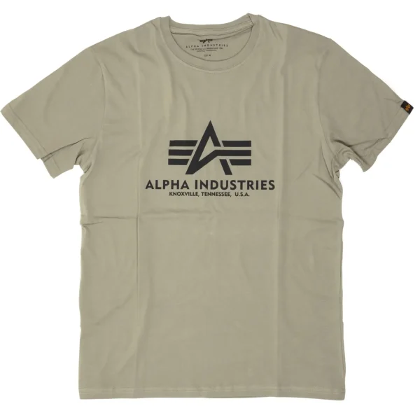 asgbox.pl - Koszulka Alpha Industries Basic Oliwkowy