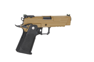 Arcturus Hi-Capa Vanguard 4.3" Pistolet GBB - Half-Tan - obrazek 4