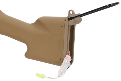 FN Herstal M249 MK2 CORE Karabin maszynowy AEG Tan (Bez oznaczeń licencyjnych) - OUTLET - obrazek 5