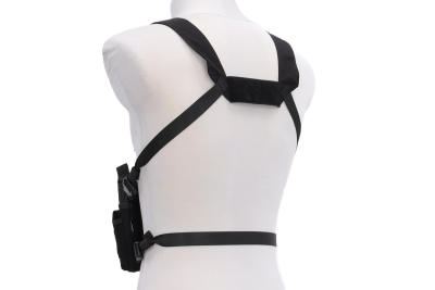 Kamizelka taktyczna typu Chest Rig Specna Arms Tactical Adaptive Czarna - obrazek 5