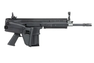 Karabinek szturmowy ASG Cybergun x FN HERSTAL SCAR-H z walizką transportową Czarny - obrazek 6