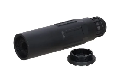 Zestaw 5KU tłumik dźwięku + tłumik płomienia 5KU-400 Czarny - obrazek 3