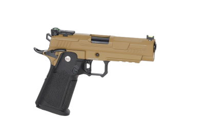 Arcturus Hi-Capa Vanguard 4.3" Pistolet GBB - Half-Tan - obrazek 5
