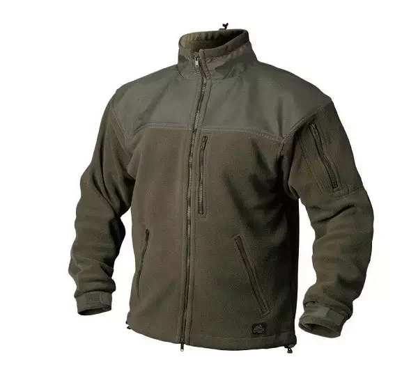 asgbox.pl - Polar Classic Army Fleece Jacket - oliwkowy