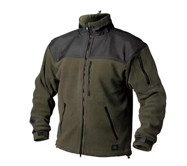 asgbox.pl - Polar Classic Army Fleece Jacket - oliwkowo/czarny
