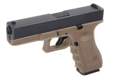 Replika pistoletu WE-G17 Gen. 3 - TAN - obrazek 4