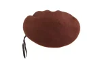 Beret wojskowy - kasztanowy - obrazek 3