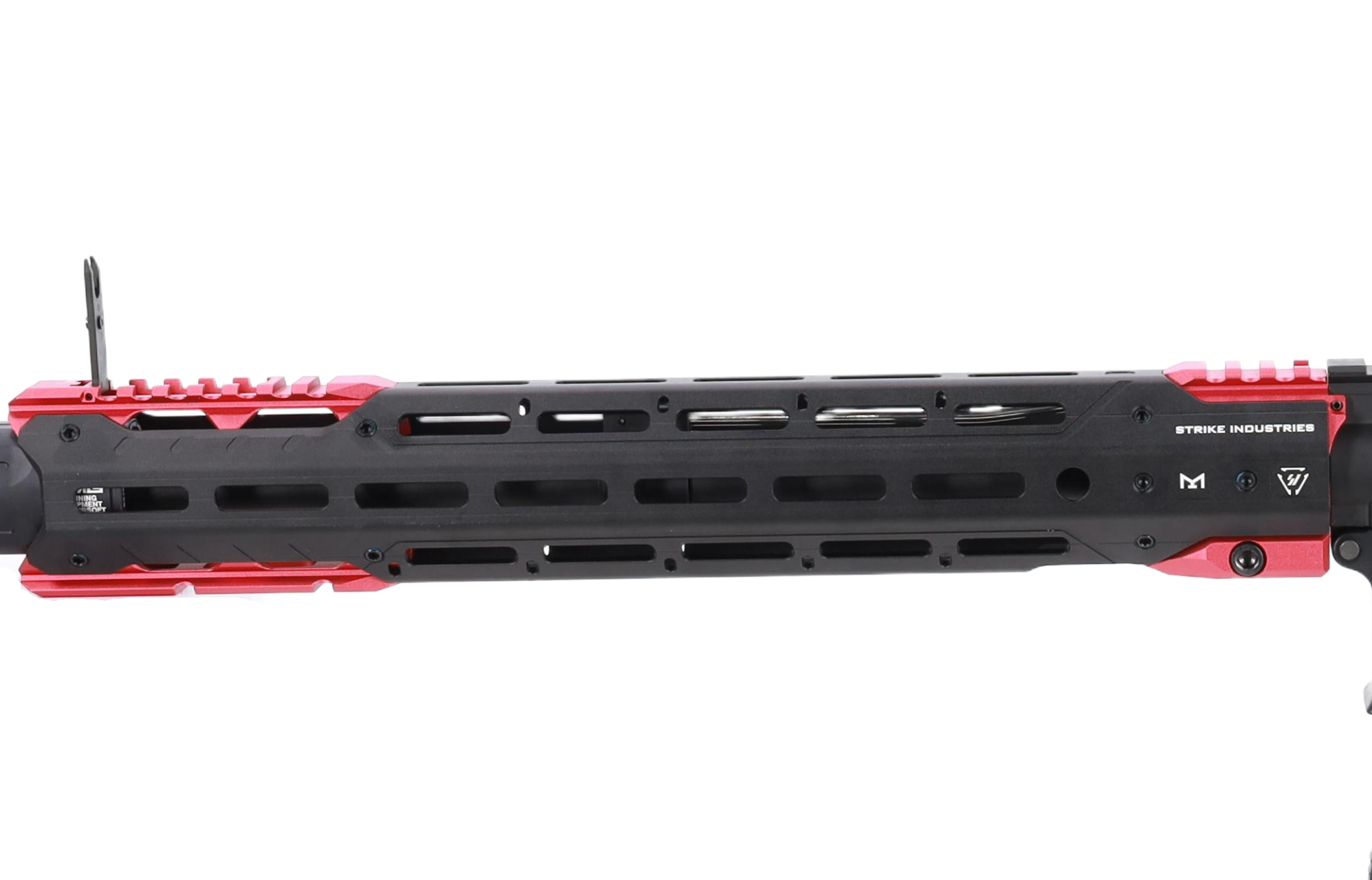 Karabinek ASG King Arms x Strike Industries Sentinel GRIDLOK® 15" Aster SE ETU Czarno-czerwony OD-G-KIA-01-049041-00 asgbox.pl Karabinek ASG King Arms x Strike Industries Sentinel GRIDLOK® 15" Aster SE ETU Czarno-czerwony - obrazek 5