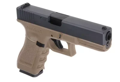 Replika pistoletu WE-G17 Gen. 3 - TAN - obrazek 5