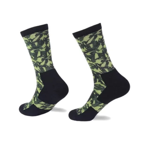 asgbox.pl - Skarpety Na Giean BOULDER WAY MEDIUM CREW BWCM5002 HIGH SUMMER L (44-46) Czarno-zielone