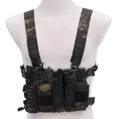 Alternative view of Kamizelka taktyczna typu Chest Rig Specna Arms Tactical Adaptive MC Black
