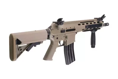Replika karabinka Delta AK21 CQB - Tan - obrazek 9