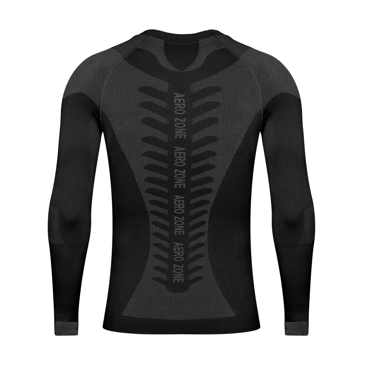 Bluza termoaktywna męska Alpinus Tactical Base Layer Czarno-Szary - obrazek 4
