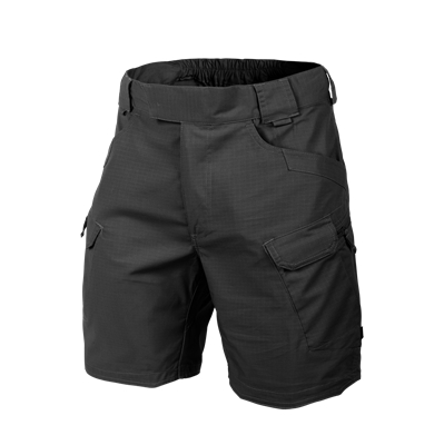 HELIKON UTS 8,5" PolyCotton Stretch Ripstop Shorts – Black