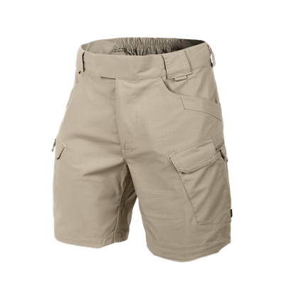 HELIKON UTS 8,5" PolyCotton Stretch Ripstop Shorts – Khaki