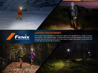FENIX HM53R Garnet Rechargeable Headlamp – Grey / Orange - obrazek 10