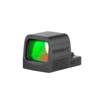 Alternative view of OLIGHT Osight SE Red Dot Sight (Green Dot), RMSc Footprint – Black