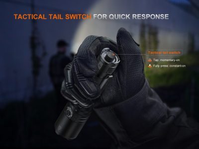 FENIX TK15R Rechargeable LED Flashlight 3200 LM – Black - obrazek 5