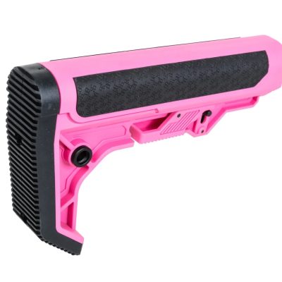 Alternative view of SA Light Ops M4 Retractable Stock – Pink