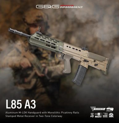 G a G L85 A3 M-LOK ETU Assault Rifle – Tan - obrazek 4