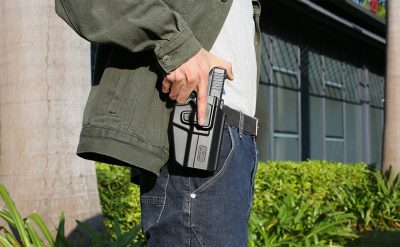 G a F Universal OWB UNI PRO Holster, Right-Handed – Black - obrazek 3