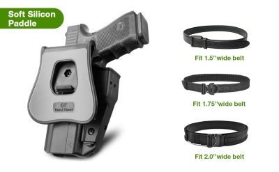 G a F Universal OWB UNI PRO Holster, Right-Handed – Black - obrazek 5