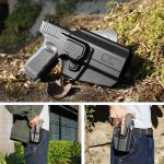 G a F Universal OWB UNI PRO Holster, Right-Handed – Black - obrazek 4