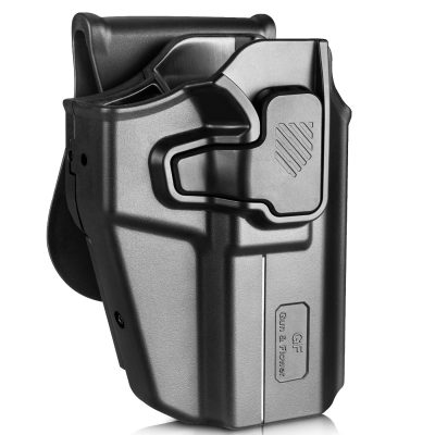 G a F Universal OWB UNI PRO Holster, Right-Handed – Black