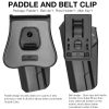 G a F OWB Holster Colt 1911 / M1911, Right-Handed – Black OD-A-GF-PO1911A asgbox.pl