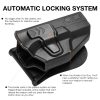 G a F OWB Holster Glock Compact (19 / 23 / 32), Right-Handed – Black OD-A-GF-POG19A asgbox.pl