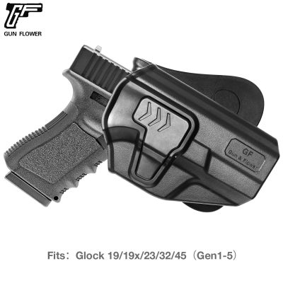 Alternative view of G a F OWB Holster Glock Compact (19 / 23 / 32), Right-Handed – Black