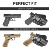 G a F OWB Holster Glock Compact (19 / 23 / 32), Right-Handed – Black OD-A-GF-POG19A asgbox.pl