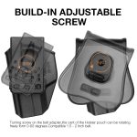 G a F OWB Holster Glock Compact (19 / 23 / 32), Right-Handed – Black - obrazek 4