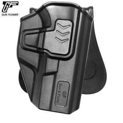 G a F OWB Holster Glock Compact (19 / 23 / 32), Right-Handed – Black