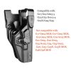 G a F Glock 17 / 19 Level III Duty Holster, Right-Handed – Black OD-A-GF-PDG17 asgbox.pl