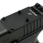 Angry Gun RMR / SRO OPF-G Red Dot Mount Plate for Marui G-Series 17 Gen5 MOS – Black