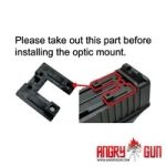 Angry Gun RMR / SRO OPF-G Red Dot Mount Plate for Marui G-Series 17 Gen5 MOS – Black - obrazek 5