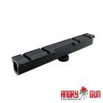Angry Gun MGW M4 / AR15 Carry Handle Mount for RETRO AG-2000 Red Dot Sight – Black