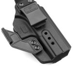 G a F Glock 17 / 19 / 22 IWB / OWB Holster, Right-Handed – Black - obrazek 6