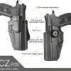 G a F OWB Holster CZ P-07 / P-09, Right-Handed – Black OD-A-GF-POP09A asgbox.pl