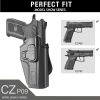 G a F OWB Holster CZ P-07 / P-09, Right-Handed – Black OD-A-GF-POP09A asgbox.pl